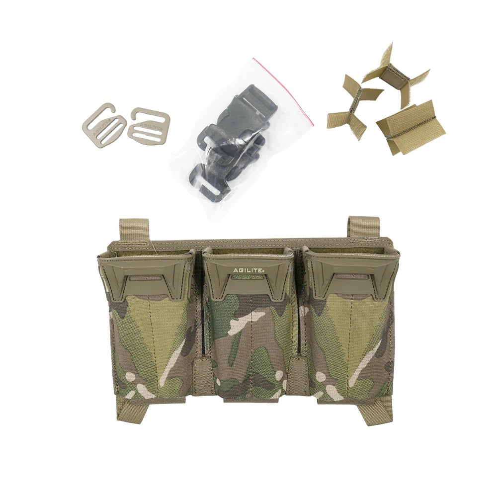 Pincer Placard™ Triple 5.56 Mag Pouch