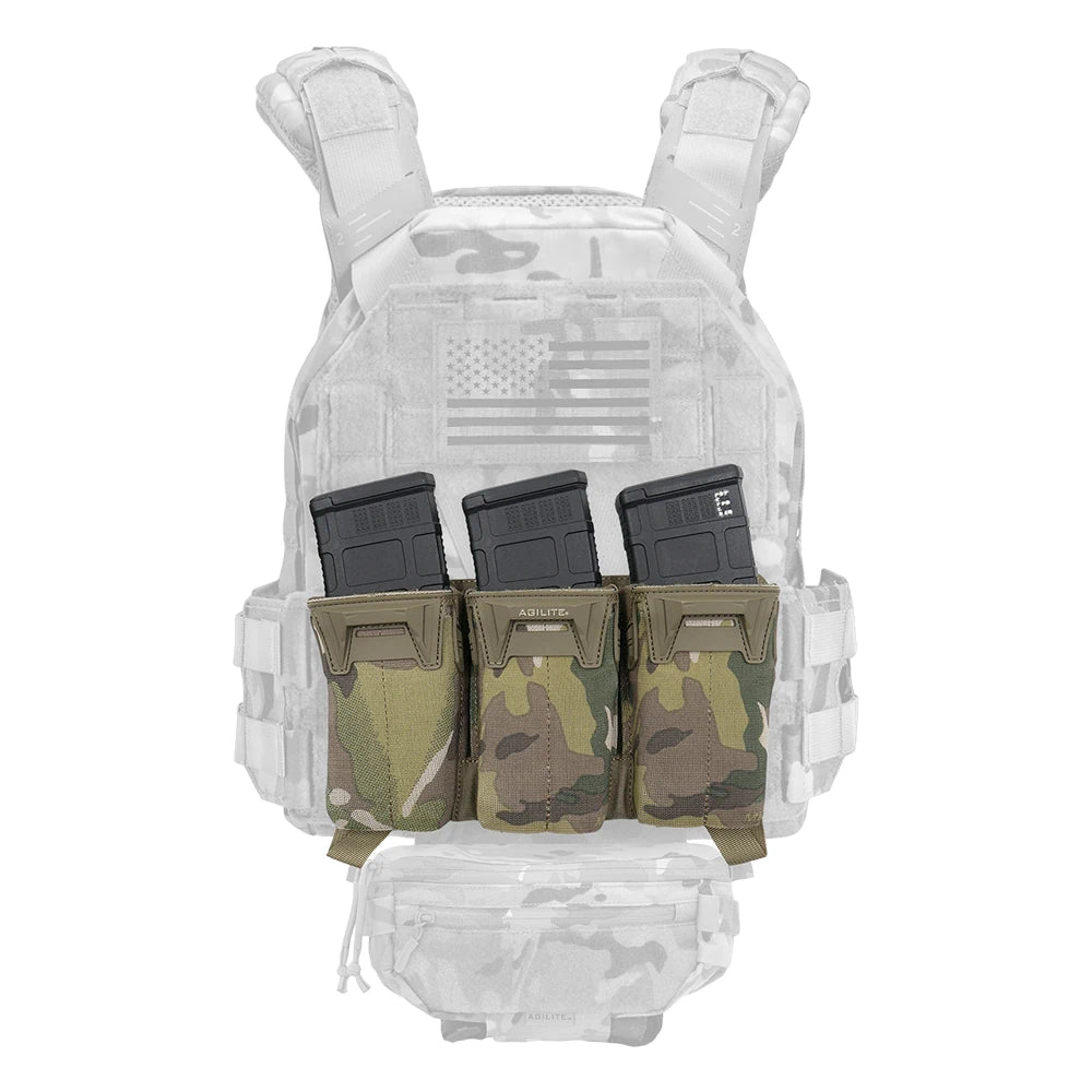 Pincer Placard™ Triple 5.56 Mag Pouch