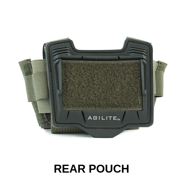 Rear Pouch for the Ops Core Helmet Cover (4428766969989) (8018941116701)